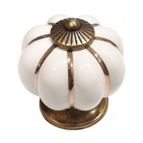 Πόμολα Σκορδάκια Πορσελάνης