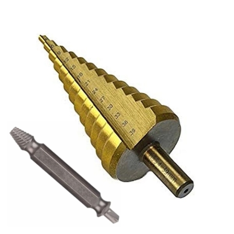 Κλιμακωτά Τρυπάνια - Εξωλκείς Βίδας