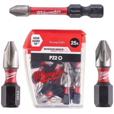 Μύτες Βιδώματος Milwaukee