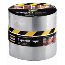 Bauer Superbit Tape Γκρι Αυτοκόλλητη Ασφαλτική Στεγανωτική Ταινία 15cm x 10m