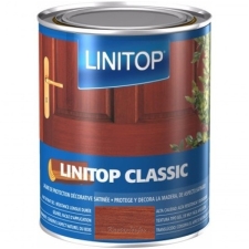 LINITOP Classic 285 Βερνίκι Εμποτισμού 1L Μαόνι