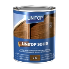 LINITOP Solid 283 Βερνίκι Εμποτισμού με UV Φίλτρα 1L Καρυδιά