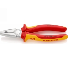 Knipex 0306200 200mm VDE Πένσα Ηλεκτρολόγου Βαριάς Μόνωσης