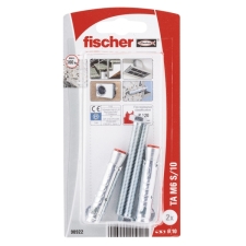 Μεταλλικό Αγκύριο 2τμχ TA M6 S/10 Fischer 90922