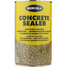 CONCRETE SEALER 1L Βερνίκι Τσιμεντοειδών Δαπέδων Διαλύτη Άχρωμο Σατινέ