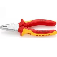 Knipex 0306160 160mm VDE Πένσα Ηλεκτρολόγου Βαριάς Μόνωσης