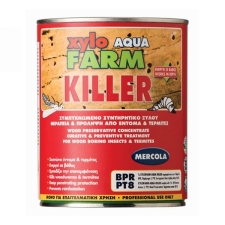 XYLOFARM AQUA KILLER 2,5L Συντηρητικό Ξύλου για Σαράκι - Έντομα