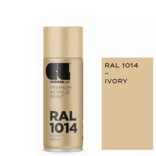 Σπρέυ Ivory RAL1014 400ml Cosmoslac