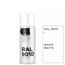 Σπρέυ Matte White RAL9010 400ml Cosmoslac