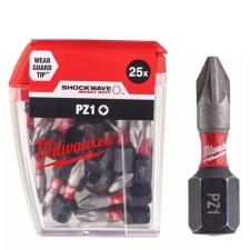 Μύτη Pz1x25mm 25τμχ Milwaukee 4932430861 Shockwave Guard Tip