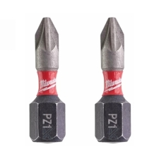 Μύτη Pz1x25mm 2τμχ Milwaukee 4932430860 Shockwave Guard Tip