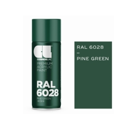 Σπρέυ Pine Green RAL6028 400ml Cosmoslac