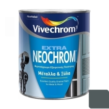 EXTRA NEOCHROM 99 750ml Γκρι Βασσάλτης Βερνικόχρωμα Μετάλλου - Ξύλου