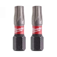 Μύτη TX27x25mm Αστέρι (Torx) 2τμχ Milwaukee 4932430884 Shockwave Guard Tip