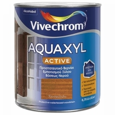 AQUAXYL ACTIVE 0,75L 502 Δρυς Βερνίκι Εμποτισμού Ξύλου Βάσεως Νερού Ματ