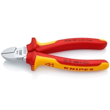 Knipex 7006160 160mm VDE Πλαγιοκόφτης Ηλεκτρολόγου Βαριάς Μόνωσης