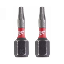 Μύτη TX8x25mm Αστέρι (Torx) 2τμχ Milwaukee 4932471568 Shockwave Guard Tip