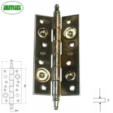 Μεντεσές Ασφαλείας Βαρέως Τύπου 150x80mm Amig 561