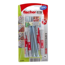 Έξυπνο Βύσμα Duopower με Βίδα 8x65 4τμχ Fischer 537664