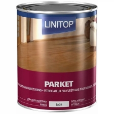 LINITOP Parket 2,5L Βερνίκι Πατωμάτων Πολυουρεθάνης Ενός Συστατικού Σατινέ