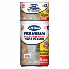 PREMIUM FLOOR VARNISH 2K Anti Slip Σατινέ Διάφανο Βερνίκι Αλειφατικής Πολυουρεθάνης 2 Συστατικών