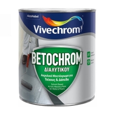 Vivechrom Betochrom 343 Βράχος Ακρυλικό Mπετόχρωμα Διαλυτικού για Τοίχους και Δάπεδα