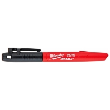 Milwaukee 48223100 Inkzall 1mm Μαύρος Μαρκαδόρος με Λεπτή Μύτη