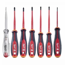 MILWAUKEE 4932478738 Σετ 7τμχ Κατσαβίδια Ηλεκτρολόγου PZ SLIM Tri-Lobe VDE 1000V