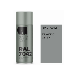 Σπρέυ Traffic Grey RAL7042 400ml Cosmoslac