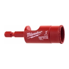 Milwaukee 49560515 20mm Αδαμάντινο Ποτηροτρύπανο Στελέχους 1/4