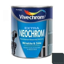 EXTRA NEOCHROM SILICONE 100 750ml Ανθρακί Σιλικονούχο Βερνικόχρωμα Μετάλλου - Ξύλου