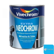 EXTRA NEOCHROM SILICONE 1 750ml Θαλασσί Βερνικόχρωμα Μετάλλου - Ξύλου