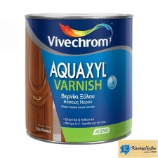 AQUAXYL VARNISH  0,75L 701 Άχρωμο Βερνίκι Εμποτισμού Ξύλου Βάσεως Νερού Γυαλιστερό