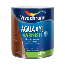 AQUAXYL VARNISH 0,75L Βερνίκι Εμποτισμού Ξύλου Σατινέ Χρωμοσυνθέσεις