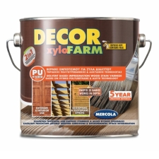 DECOR XYLOFARM 0,75L Πεύκο Ρητινούχο Υβριδικό Βερνίκι Εμποτισμού Διαλύτη Σατινέ