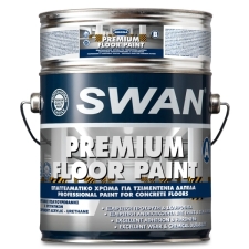 Premium Floor Paint 3Kgr Πολυουρεθανικό Χρώμα 2 Συστατικών Λευκό 