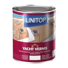 LINITOP Yacht Vernis Βερνίκι Θαλάσσης Επιφανείας Υψηλής Αντοχής Αδιάβροχο Γυαλιστερό 750ml