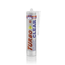 TURBO CLEAR 290ml Διάφανη Κόλλα Μονταρίσματος Στεγανοποίησης