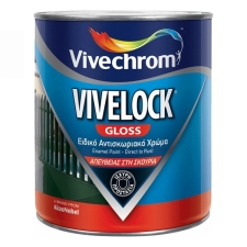 VIVELOCK GLOSS Αντισκωριακό Χρώμα Απευθείας στη Σκουριά