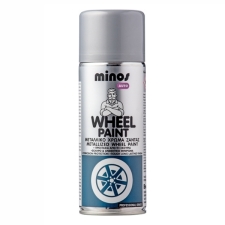 MINOS WHEEL PAINT Ταχυστέγνωτο, ισχυρό μεταλλικό βερνικόχρωμα για μεταλλικές ζάντες 400ml