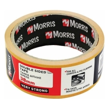 Morris 26047 38mm x 10m Ταινία Διπλής Όψης Πολύ Δυνατή