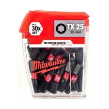 Μύτη TX25x25mm Αστέρι (Torx) 25τμχ Milwaukee 4932430880 Shockwave