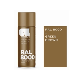 Σπρέυ Green Brown RAL8000 400ml Cosmoslac