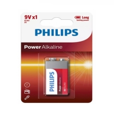 Μπαταρία Αλκαλική 9V Philips Power