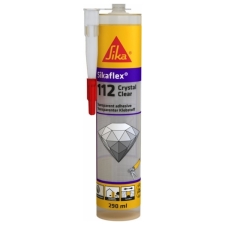 Sika 112 Crystal Clear 290ml Διάφανο Σφραγιστικό & Συγκολλητικό